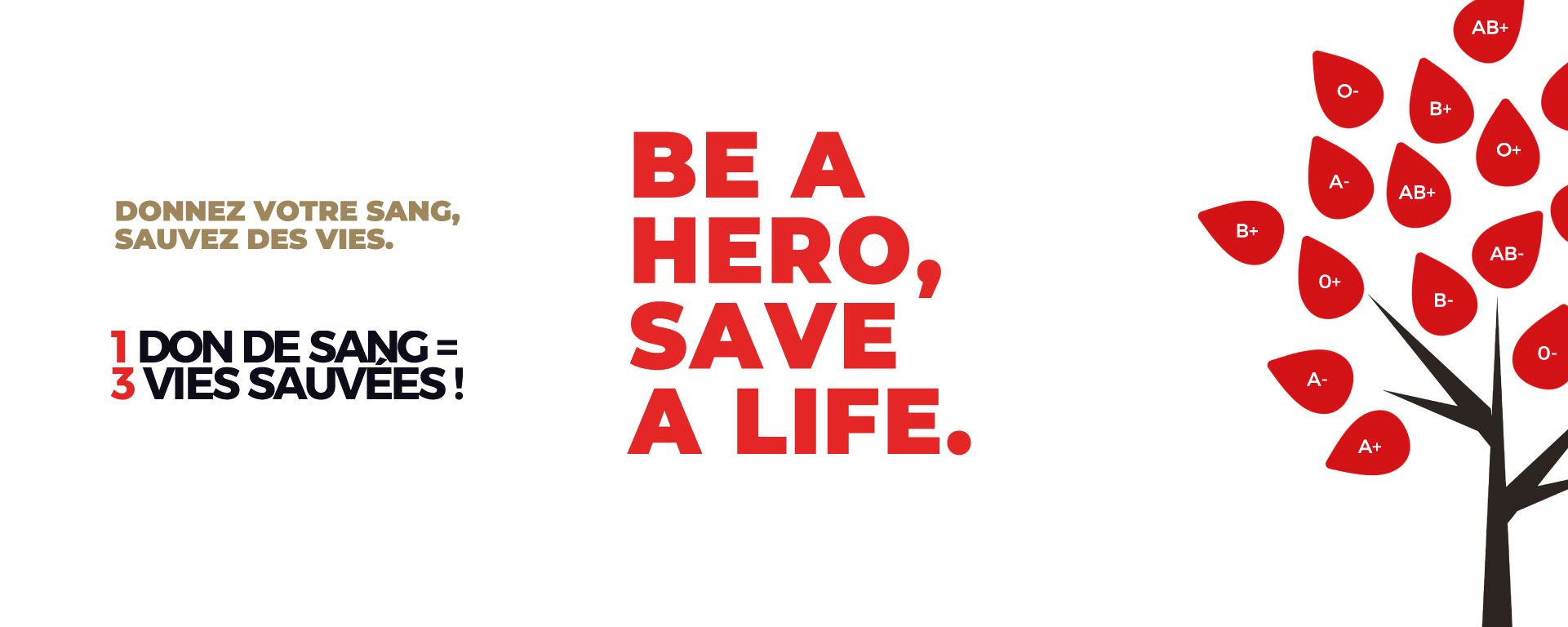 Be a hero, Save a life